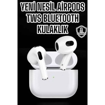 3.nesil Tws Bluetooth Kulaklık Mikrofonlu Anc Özelliği Dokunmatik Kontrol - Verah19594-8061 Renkli