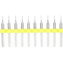Schulzz 10 Parça 0.30 Mm Matkap Ucu Karbür Delme Mikro