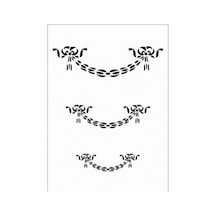 Çeltik Desen Stencil Şablon 25X35 Çe-007