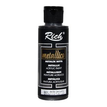 Rich Metalik Akrilik Boya Antik Çikolata 120Ml