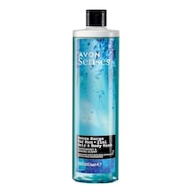 Senses Ocean Surge Nane Ve Deniz Kokulu Saç Ve Vücut İçin Erkek Duş Jeli 500 Ml. Acai Üzümü