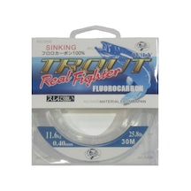 Wıly Trout Real Fighter 30M Spin Lrf Fluorocarbon Misina