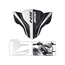 Pulsar Ns 200 Ön Cam Sticker Reflektif Beyaz 200 ns