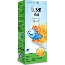 Ocean Multi Ballı - Portakal Aromalı Balık Yağı 150 ML