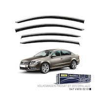 Niken Vw Passat B7 2011-2014 Kromlu Cam Rüzgarlığı 4'lü - Ekolmaks