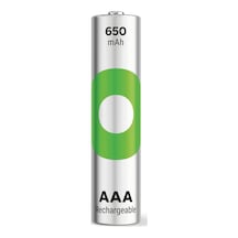 Batteries Recyko 650 Aaa İnce Kalem Ni-mh Şarjlı Pil, 1.2 Volt, 4'lü Kart