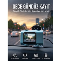 Araç Güvenlik Kamerası Öne Bakan Yol Kayıt Cihazı Yeni Nesil 08928319