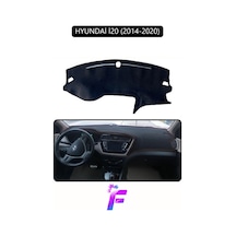 Hyundai İ20 2014-2020 Uyumlu Ön Torpido Örtüsü Kolay Montaj Kaymaz Tasarım Tam Koruma G48