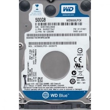 WD Blue WD5000LPCX 500 GB 5400 Rpm 16 MB Sabit Disk