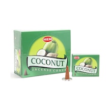 5 Adet Konik Tütsü Hindistancevizi Aromalı Kokulu Konik Tütsü, Ev Meditasyon Yoga İçin Incense Cone Scented Cone