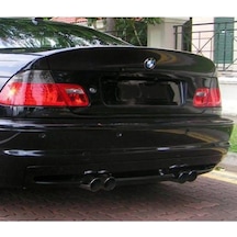 BMW 3 Serisi E46 Csl Spoyler Bagaj Üstü Piano Black Abs Plastik S
