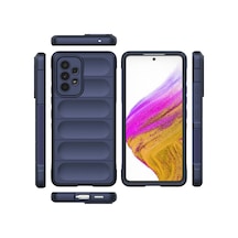 Samsung Galaxy Uyumlu - A53 5g Kılıf Optimum Silikon - Lacivert