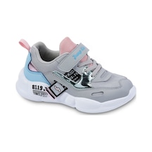 Jump 24936 Beyaz Somon Grey Blue Kız Çocuk Spor Ayakkabı Gri