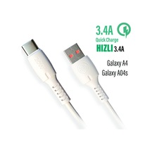 Samsung Galaxy A04 - A04s Uyumlu Hızlı Şarj Kablosu 3.4a