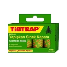 Tibtrap Karasinek Tuzağı, Yapışkan Sinek Bandı, 4'lü Kapsül, 1 Kutu