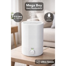 2,5 Lt Hazneli Hava Nemlendirici - Ultrasonik Oda Nemlendirici Sessiz Buhar Makinesi Aroma Difüzörü
