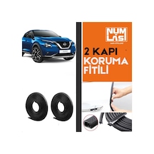 Nissan Juke 2020-2025 İki Kapı Koruma Fitili Siyah Renk Numlas-a Kalite-nm2796