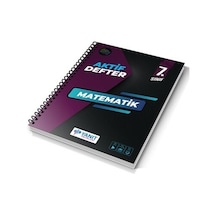7.Sınıf Matematik Aktif Defter -  Yanıt Yayınları