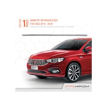 intakrom Fiat Egea Krom Üst Ön Panjur Çıtası 2015 - 2019 - Hb - Sd N11.4499