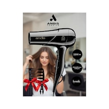 Pro Tourmaline Ionic Black Saç Kurutma Fön Makinesi 2000-2200w