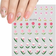 Lale Dizayn Tırnak Sticker Tırnak Etiketi Nail Art Jo-1774