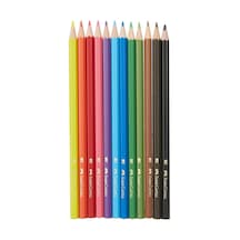 Faber-castell Karton Kutu Renkli Boya Kalemi, 12 Renk, Yumuşak Ve Canlı Renkler, Kolay Açılır, Kırılmaya Dayanık Genel