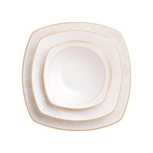 Korkmaz Mona Collection 60 Parça Kare Yemek Takımı A8133