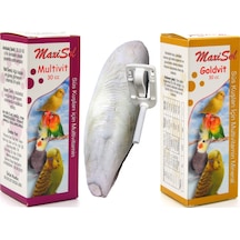 Goldvit 30 CC Ötüm ve Enerji + Multivit 30 CC + Kalamar Kemiği 30 G