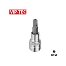 Vıp-tec 1/2 T20 Lokmalı Torx Uç Delikli Kısa