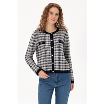 U.s. Polo Assn. Kadın Lacivert Hırka Triko 50294222-vr033 Lacivert