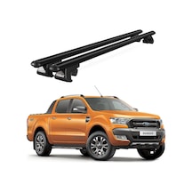 Venüs Ford Ranger 2011-2022 Uyumlu Siyah Ara Atkı Port Bagaj Tavan Barı