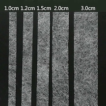 64 Metre Siyah Beyaz Çift Taraflı Tela Yapışkanlı Kumaş Elbise Ütü Hem Bant Tela Web Dıy Dikiş Aksesuarları Lxy 1.2