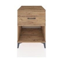 Kronos Komodin Tek Çekmeceli 60x59x80 Çam-çam Çam