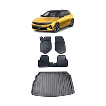 Opel Astra L Üst Kademe Bagaj 2020 Ve Sonrası Araca Özel 4d Havuzlu Paspas Ve Bagaj Seti