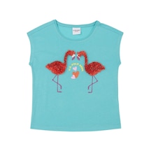 U.S. Polo Assn. Kız Çocuk T-shirt Mint