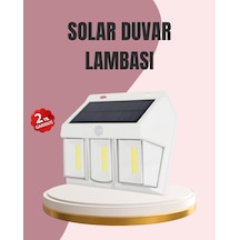 Mey İthalat Güneş Enerjili Bahçe Ve Duvar Aydınlatma Bk-618-3 Led Lamba