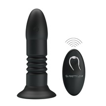 Truva Shop İleri Geri Hareket Edebilen Uzaktan Kumandalı 4 Modlu Anal Plug