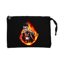 muhammad Ali Dragon Siyah Clutch Astarlı Cüzdan / El Çantası Siyah
