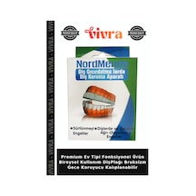 Premium Ev Tipi Fonksiyonel Ürün Bireysel Kullanım Dişplağı Bruksizm Gece Koruyucu Kalıplanabilir