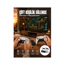 Hdmı Girişli Retro Oyun Çubuğu 2 Kişilik Kablosuz Yeni Nesil Çok renkli