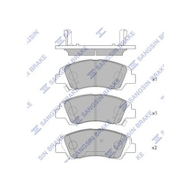 Sangsın Sp1719 Ön Fren Balata Hyundaı İ10 1.0l 1.2l G3la G4la 13- 58101b9a70