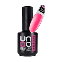 Uno Neon Rubber Base Kalıcı Oje Rose Color Gül Pembe 15 Ml Led/uv Jel Cila Soak Off