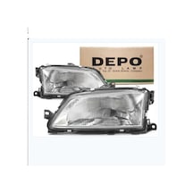 Peugeot 306 Yıl 1993-1997 Arası Depo Sağ Far Şeffaf 6205f3