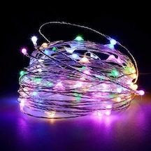 3 Metre Rgb Pilli Peri Led Pembe