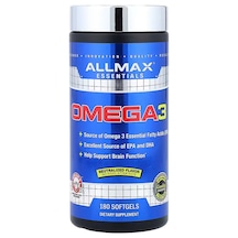Allmax Essentials Omega-3 Epa Dha 180 Softgels