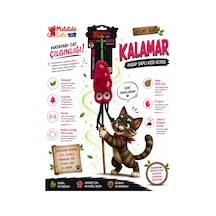 Olta Kalamar Hışırtılı,çıngıraklı ,matatabi Li,muhteşem Kumaşlı Kedi Oltası