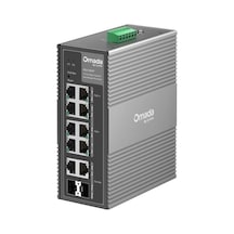 Omada Ies210gpp Industrial, 10 Port Gigabit, 6 Port Poe+, 2 Port Poe++, 2 Port Combo Sfp, 240w, Yönetilebilir Endüstriyel Switch