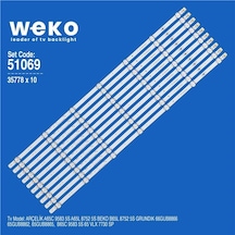 Beko B65c 9583 5s 65'' 10 Adet Tv Led Bar Tvnizi Açıp İçindeki Led Barla Birebir Aynısı Olduğunu Görmeden Almayınız. Sonrasında İade Almamaktayız. Beyaz