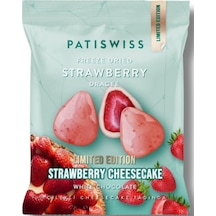 Beyaz Çikolatalı Çilekli Cheesecake Çilek Draje, 50g