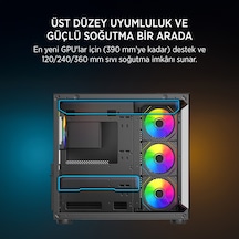 James Donkey Stark S800 4x Argb 750w Black Kasa